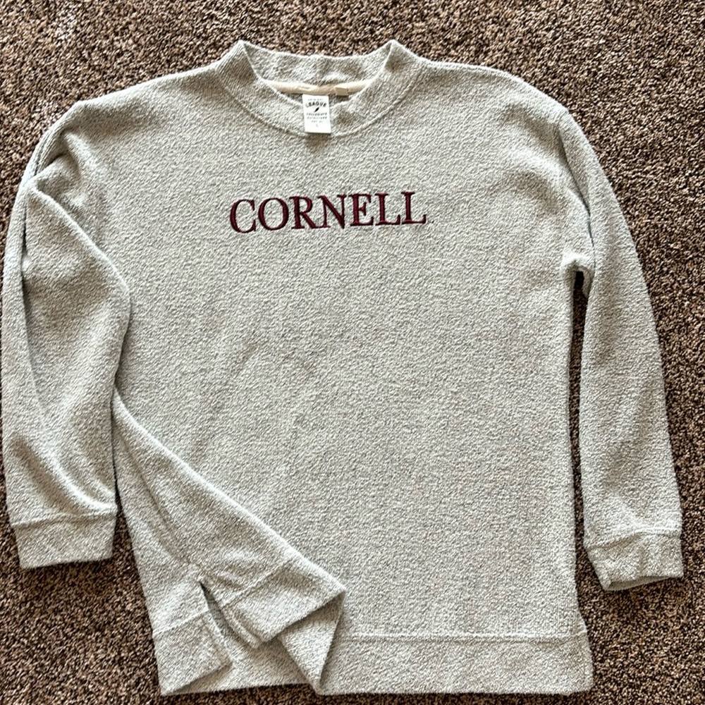 Cornell University long sleeve mock turtleneck pullover.